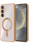 Samsung Galaxy A55 5G Kross Magneticsafe Kapak - Çöl Titanyum