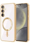 Samsung Galaxy A55 5G Kross Magneticsafe Kapak - Gold