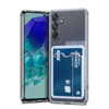 Samsung Galaxy A56 Kılıf Kart Şeffaf Silikon - Şeffaf