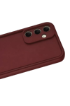 Samsung Galaxy A56 Kılıf Viera Silikon - Bordo