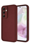 Samsung Galaxy A56 Kılıf Viera Silikon - Bordo