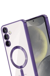 Samsung Galaxy A56 Kross Magneticsafe Kapak - Mor
