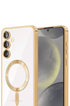 Samsung Galaxy A56 Kross Magneticsafe Kapak - Gold
