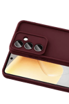 Samsung Galaxy A57 5G Viera Silikon - Bordo