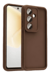 Samsung Galaxy A57 5G Viera Silikon - Kahverengi