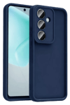 Samsung Galaxy A57 5G Viera Silikon - Lacivert