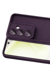 Samsung Galaxy A57 5G Viera Silikon - Mürdüm