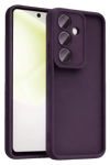 Samsung Galaxy A57 5G Viera Silikon - Mürdüm