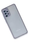 Samsung Galaxy A72 Kılıf Montreal Silikon Kapak - Gri