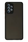 Samsung Galaxy A72 Kılıf Montreal Silikon Kapak - Siyah