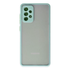 Samsung Galaxy A72 Kılıf Montreal Silikon Kapak - Turkuaz