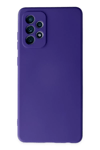 Samsung Galaxy A72 Kılıf Nano içi Kadife Silikon - Mor