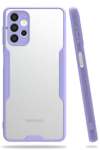 Samsung Galaxy A72 Kılıf Platin Silikon - Lila