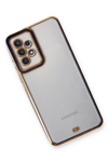 Samsung Galaxy A73 5G Kılıf Liva Lens Silikon - Mavi