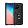 Samsung Galaxy A91 / S10 Lite Kılıf Sofya Yüzüklü Silikon Kapak - Siyah