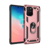 Samsung Galaxy A91 / S10 Lite Kılıf Sofya Yüzüklü Silikon Kapak - Rose
