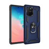 Samsung Galaxy A91 / S10 Lite Kılıf Sofya Yüzüklü Silikon Kapak - Lacivert