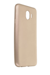 Samsung Galaxy J4 Kılıf First Silikon - Gold