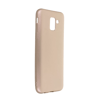Samsung Galaxy J6 Kılıf First Silikon - Gold