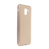 Samsung Galaxy J6 Kılıf First Silikon - Gold