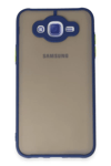 Samsung Galaxy J7 Kılıf Montreal Silikon Kapak - Lacivert