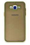 Samsung Galaxy J7 Kılıf Montreal Silikon Kapak - Açık Yeşil