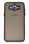 Samsung Galaxy J7 Kılıf Montreal Silikon Kapak - Siyah