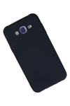 Samsung Galaxy J7 Kılıf Nano içi Kadife Silikon - Lacivert