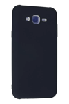 Samsung Galaxy J7 Kılıf Nano içi Kadife Silikon - Lacivert