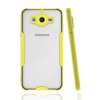 Samsung Galaxy J7 Kılıf Platin Silikon - Sarı