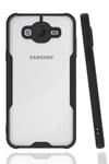 Samsung Galaxy J7 Kılıf Platin Silikon - Siyah