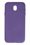 Samsung Galaxy J7 Pro / J730 Kılıf Nano içi Kadife Silikon - Mor