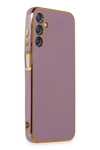 Samsung Galaxy M14 5G Kılıf Volet Silikon - Mor