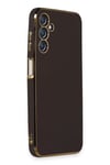 Samsung Galaxy M14 5G Kılıf Volet Silikon - Siyah