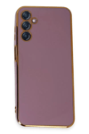Samsung Galaxy M14 5G Kılıf Volet Silikon - Mor