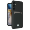 Samsung Galaxy M15 Kelvin Kartvizitli Silikon - Siyah