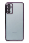 Samsung Galaxy M23 Kılıf Lensli Silikon - Mor