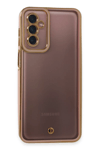 Samsung Galaxy M23 Kılıf Liva Lens Silikon - Pudra
