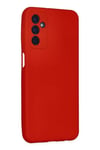 Samsung Galaxy M23 Kılıf Nano içi Kadife Silikon - Kırmızı