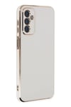 Samsung Galaxy M23 Kılıf Volet Silikon - Beyaz
