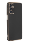 Samsung Galaxy M23 Kılıf Volet Silikon - Siyah
