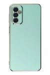 Samsung Galaxy M23 Kılıf Volet Silikon - Açık Yeşil