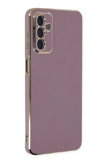 Samsung Galaxy M23 Kılıf Volet Silikon - Mor