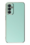 Samsung Galaxy M23 Kılıf Volet Silikon - Açık Yeşil