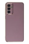 Samsung Galaxy M23 Kılıf Volet Silikon - Mor