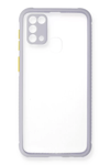 Samsung Galaxy M31 Kılıf Miami Şeffaf Silikon - Lila