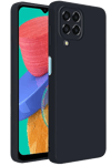 Samsung Galaxy M33 Kılıf First Silikon - Siyah