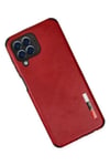 Samsung Galaxy M33 Kılıf Loop Deri Silikon - Kırmızı