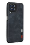 Samsung Galaxy M33 Kılıf Loop Deri Silikon - Lacivert