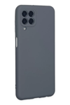 Samsung Galaxy M33 Kılıf Nano içi Kadife Silikon - Gri